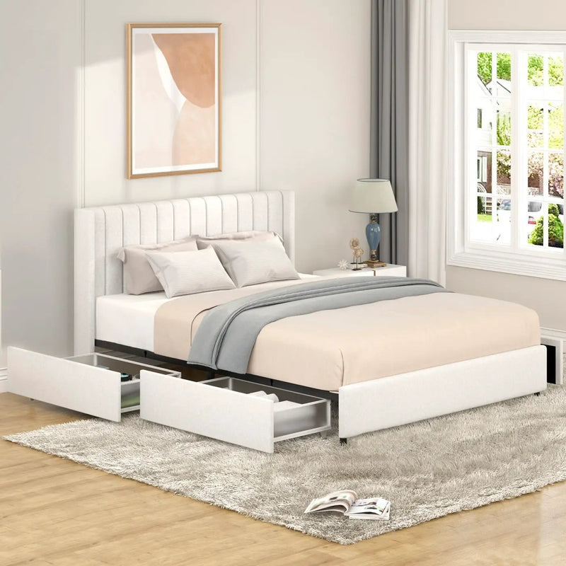 Anda Queen Size Bed by HouseOfZazla