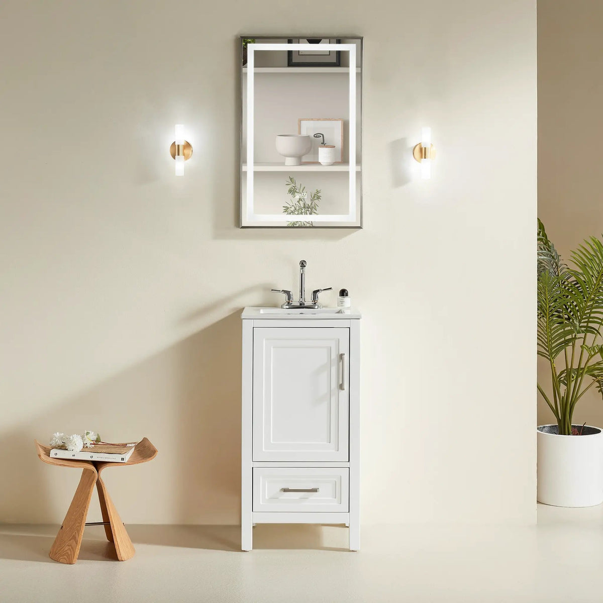 Fully Assembled 18'' Bathroom Vanity by HouseOfZazla