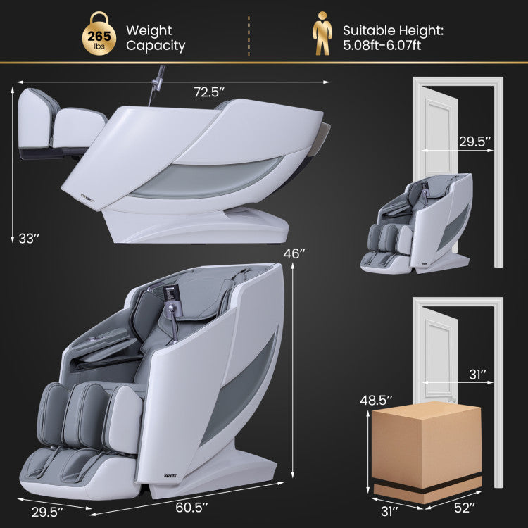 2025 Enjoyment 42 - Full Body Zero Gravity Massage Recliner with Airbags and Foot Rollers, photo 16 of 20