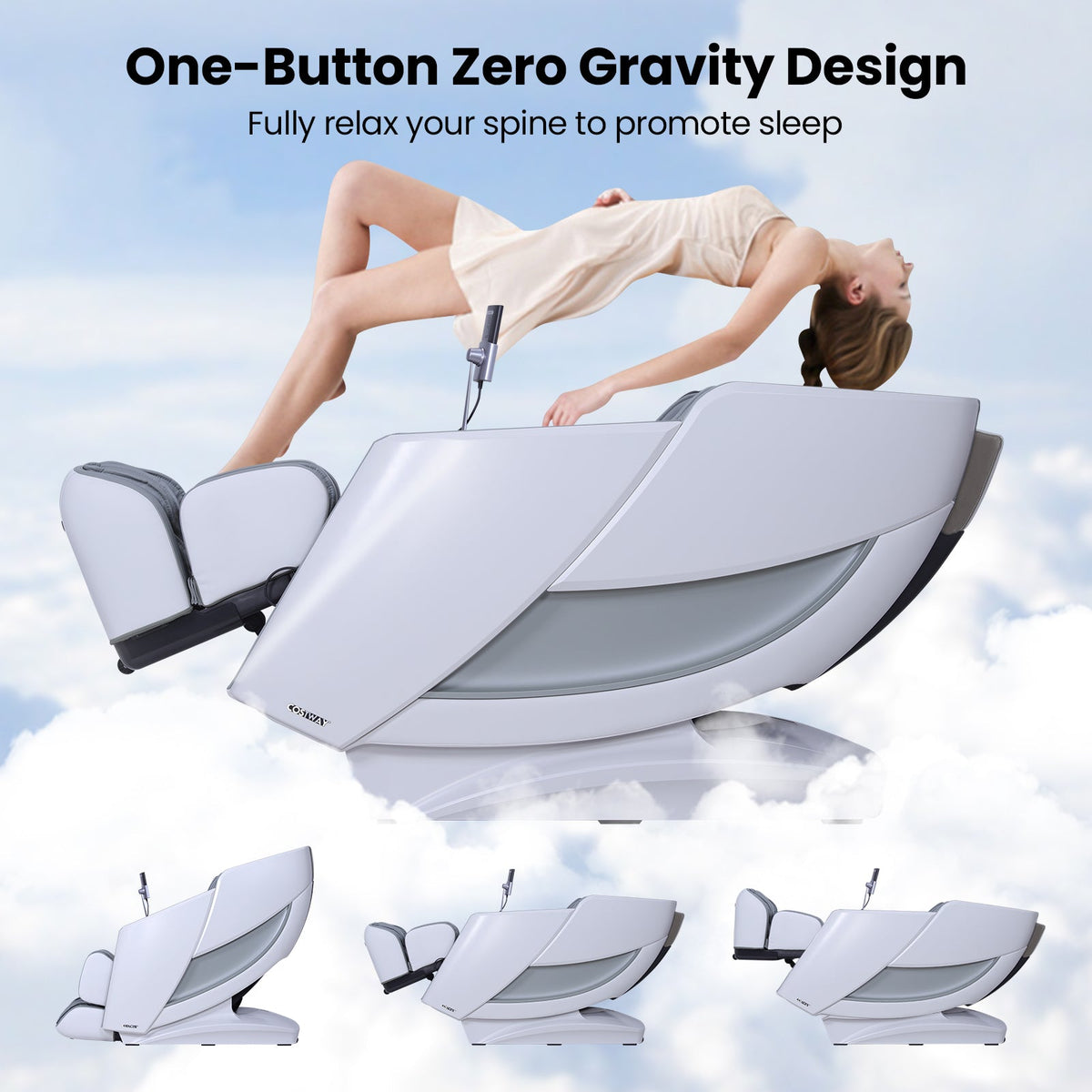 2025 Enjoyment 42 - Full Body Zero Gravity Massage Recliner with Airbags and Foot Rollers, photo 15 of 20