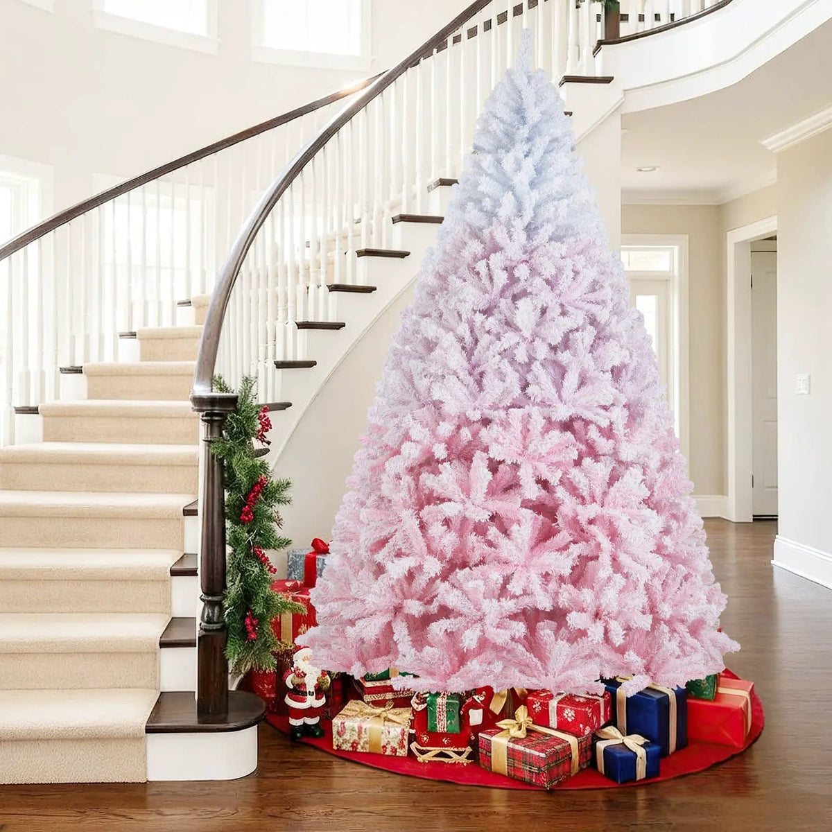 2025 New Artificial Christmas Tree with Folding Metal Stand and 456 Branch Tips, photo 7 of 32