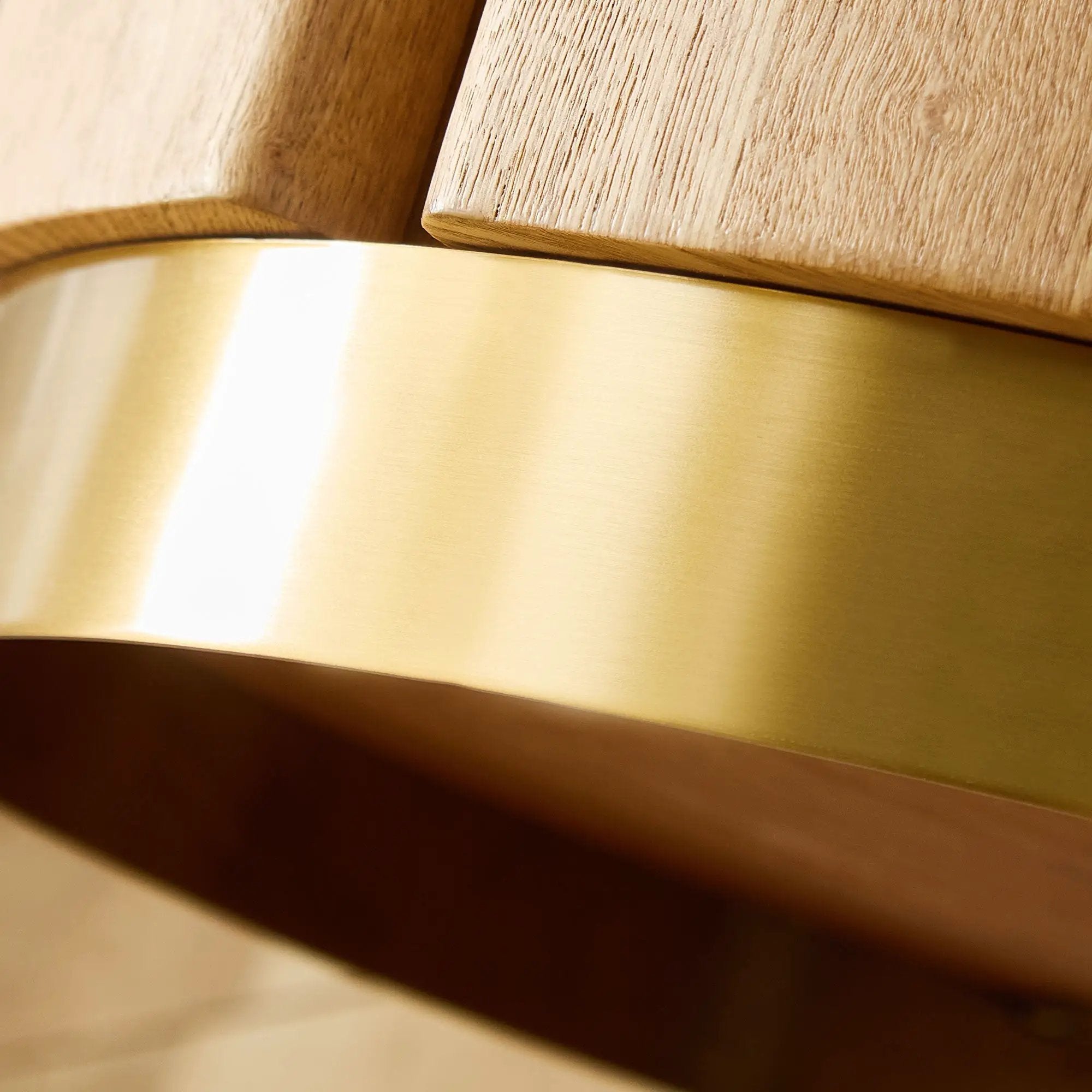 Round Coffee Table with Sturdy MDF Pedestal by HouseOfZazla