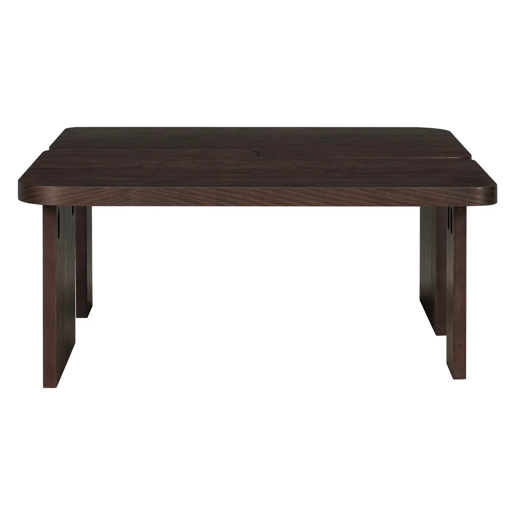 Modern Minimalist Coffee Table Set With Splicing Design by Unique Piece Furniture