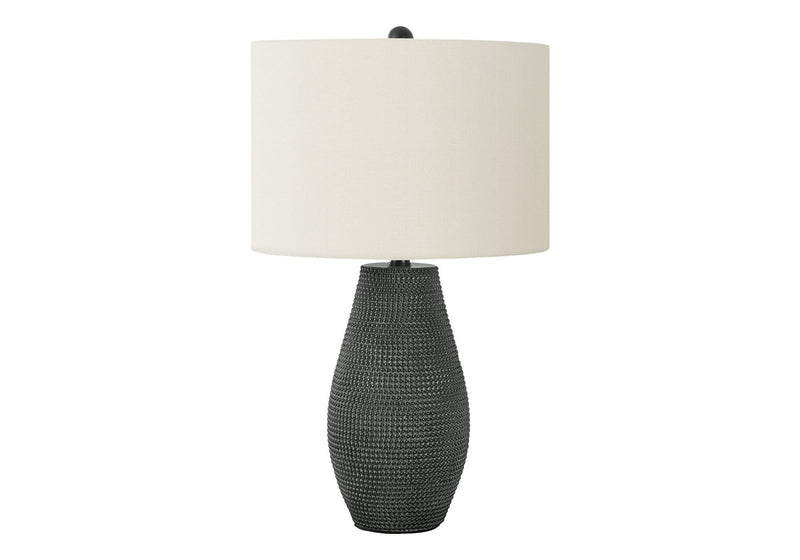 Lighting, Table Lamp, Resin, Contemporary - Black by HouseOfZazla