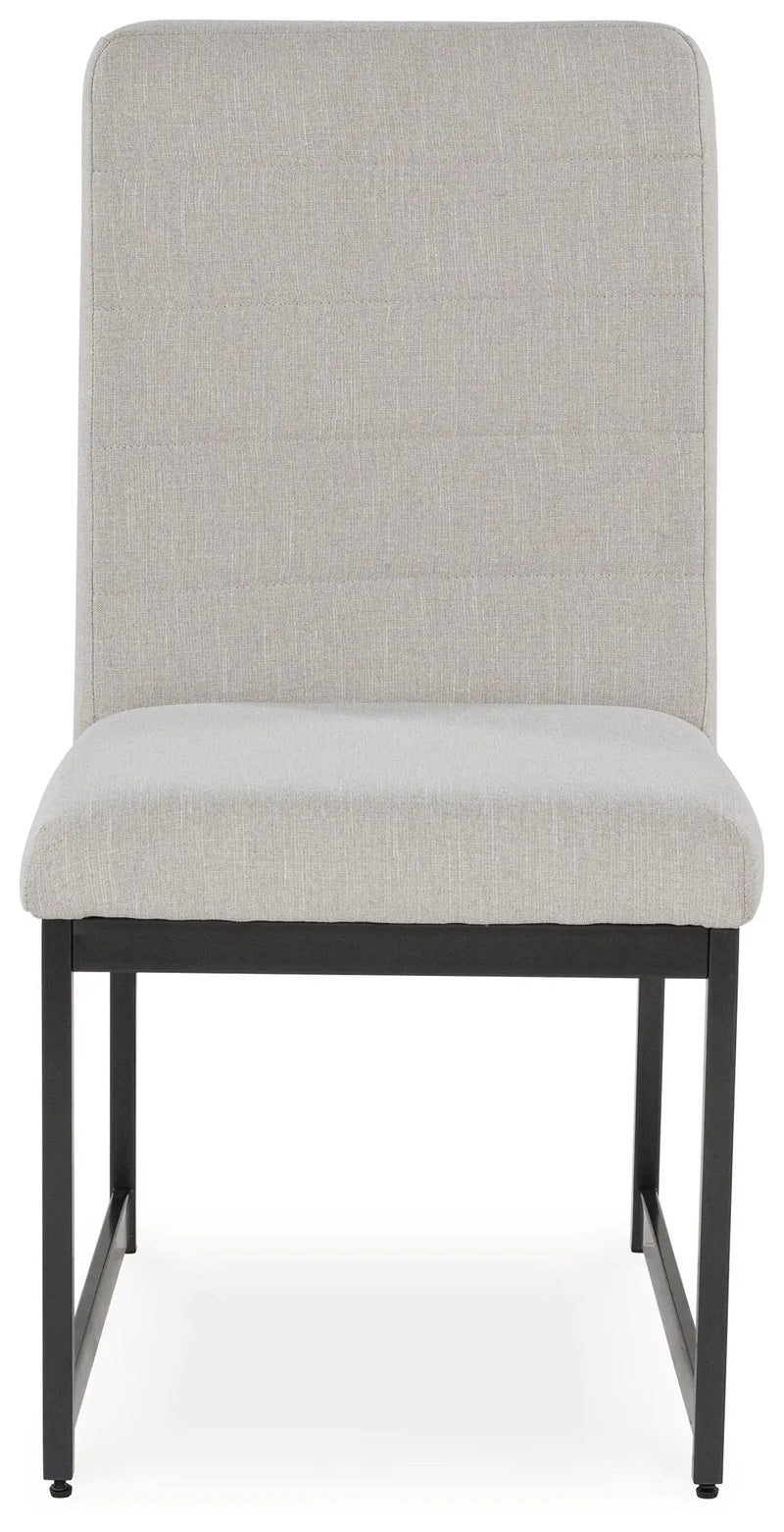 Tomtyn - Dining Upholstered Side Chair (Set of 2) - Light Brown by Unique Piece Furniture
