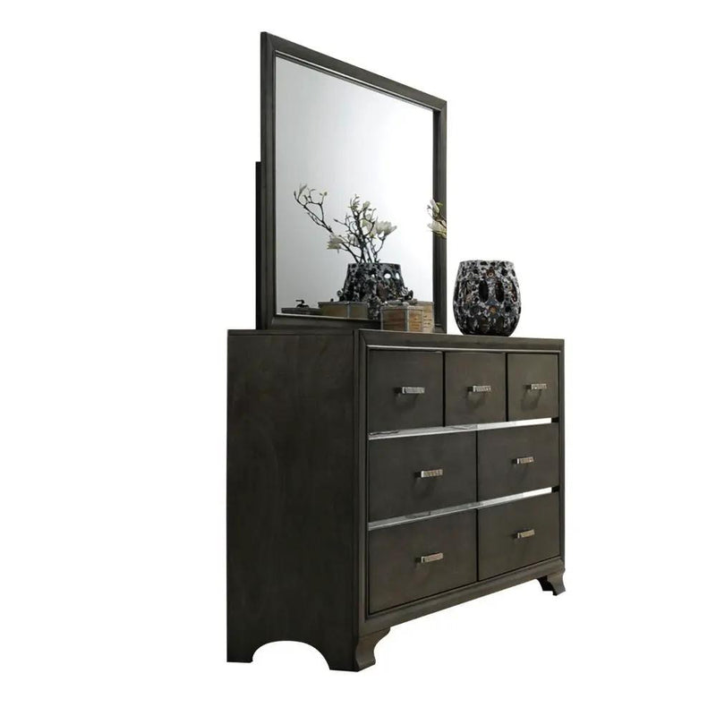 Carine II - Dresser - Gray by Unique Piece Furniture