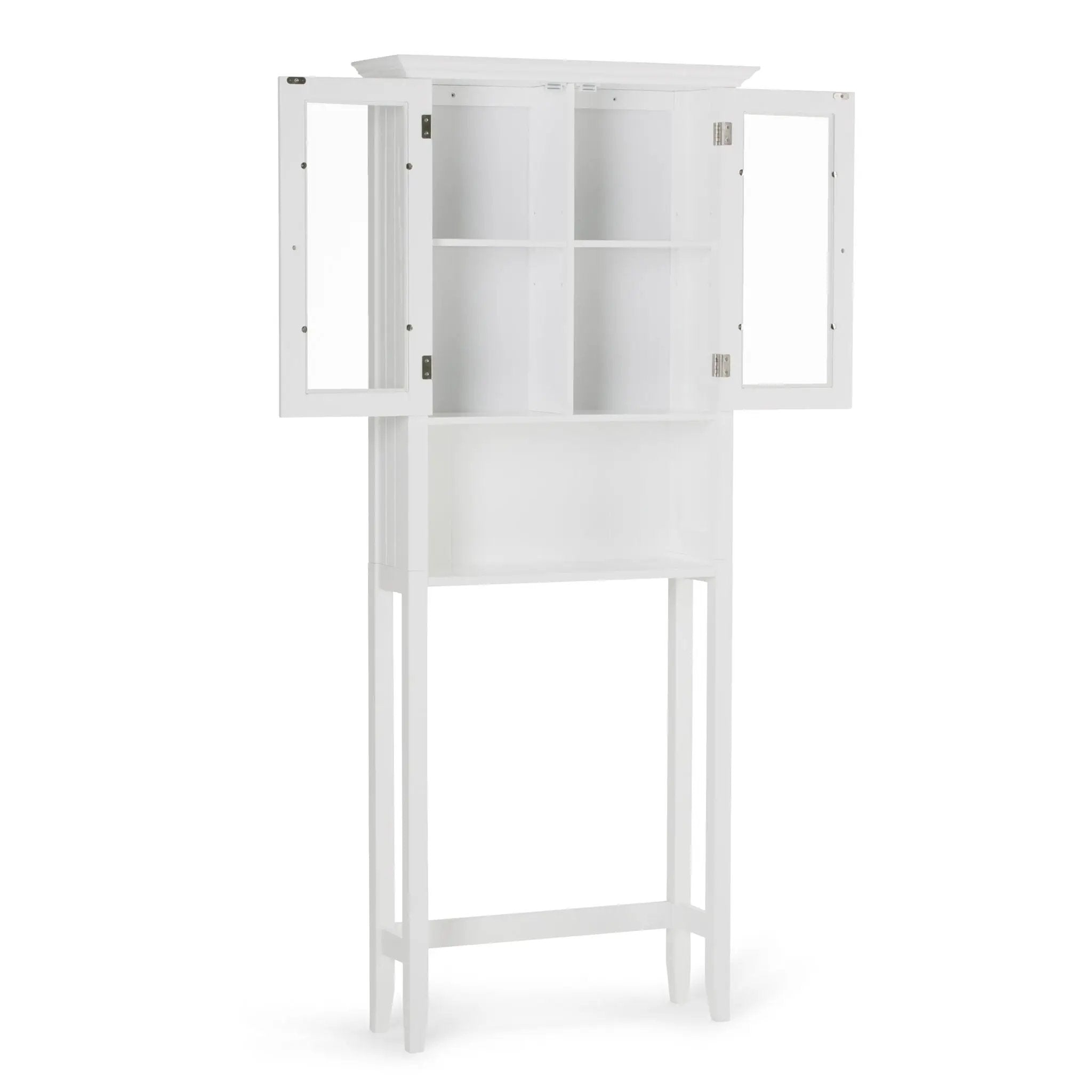 Acadian - Space Saver Cabinet - Pure White by Unique Piece Furniture