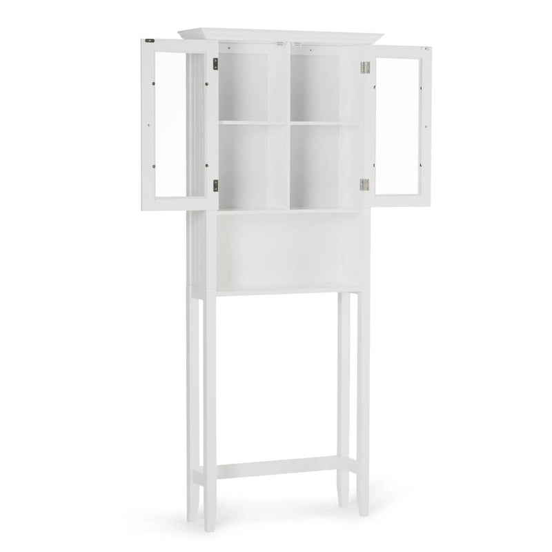 Acadian - Space Saver Cabinet - Pure White by Unique Piece Furniture