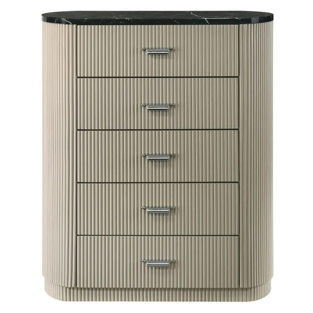 Travonte - Chest - Gray / Beige by Unique Piece Furniture