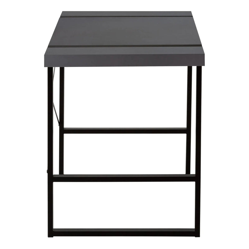 Computer Desk For Home Office, Laptop, Modern Convenient Design - Gray by Unique Piece Furniture