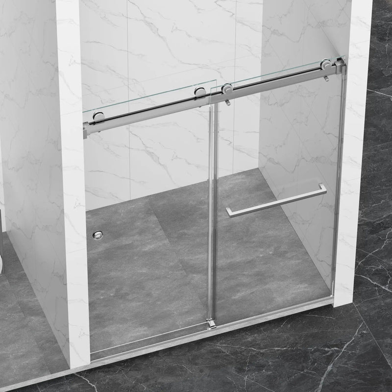 55-59" x 72" Frameless Shower Door by HouseOfZazla