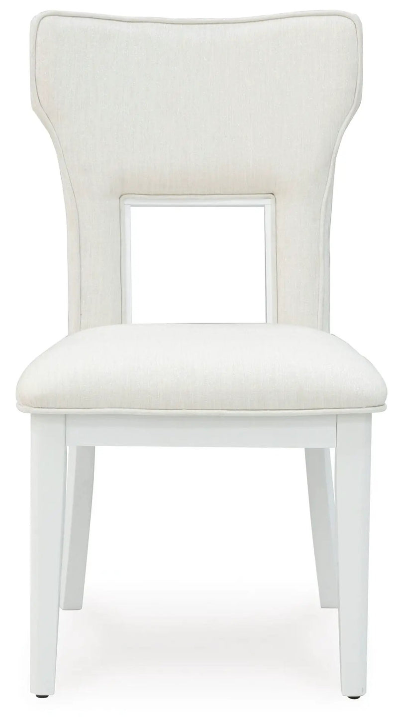 Chalanna - Dining Upholstered Side Chair (Set of 2) - White by Unique Piece Furniture