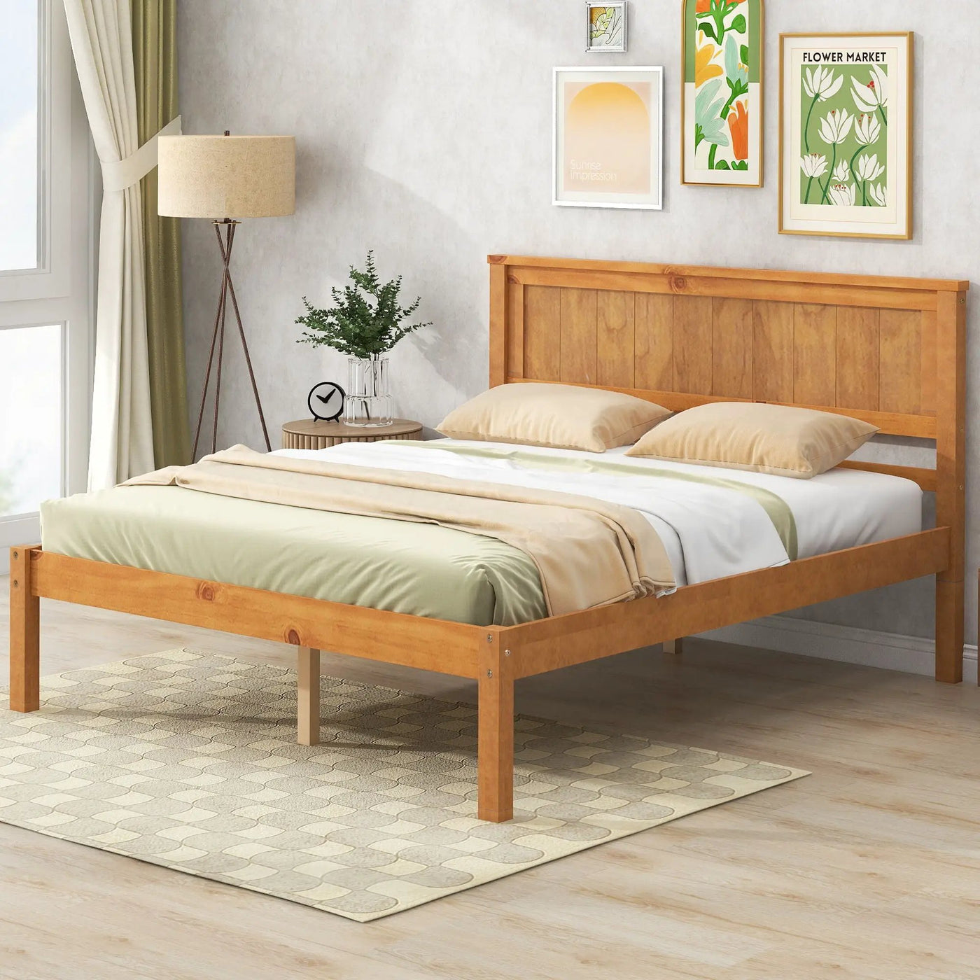 Platform Bed Frame With Headboard by Unique Piece Furniture
