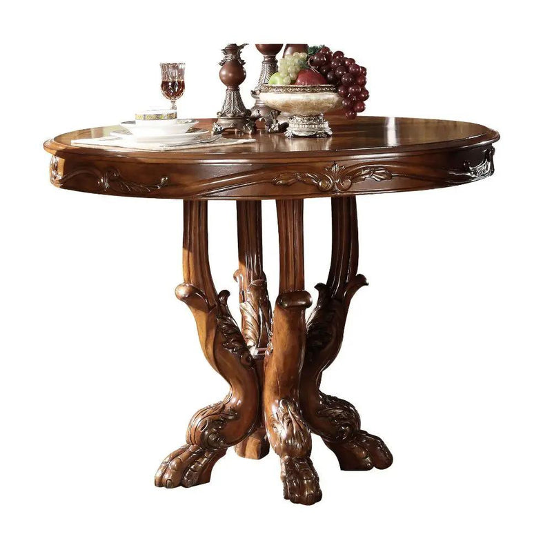 Dresden - Counter Height Table - Cherry Oak by Unique Piece Furniture