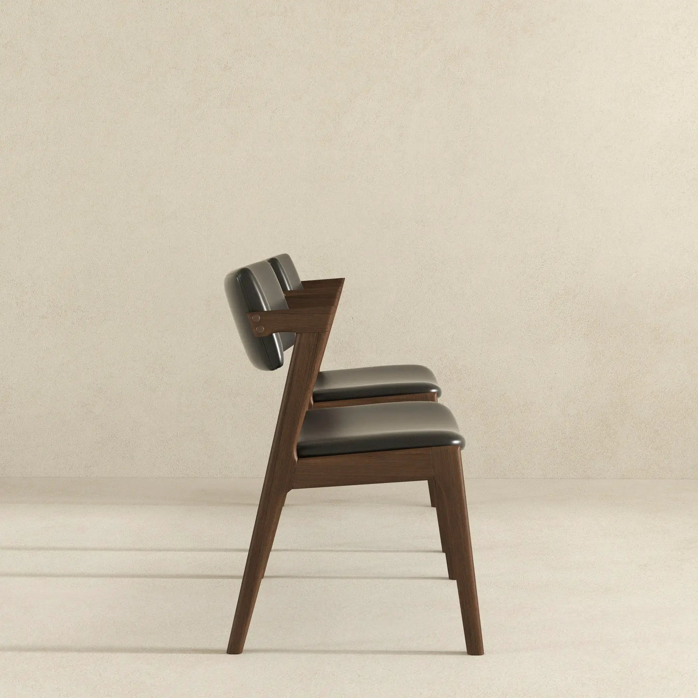 Edwin - Mid-Century Modern Dining Chair (Set of 2) by HouseOfZazla