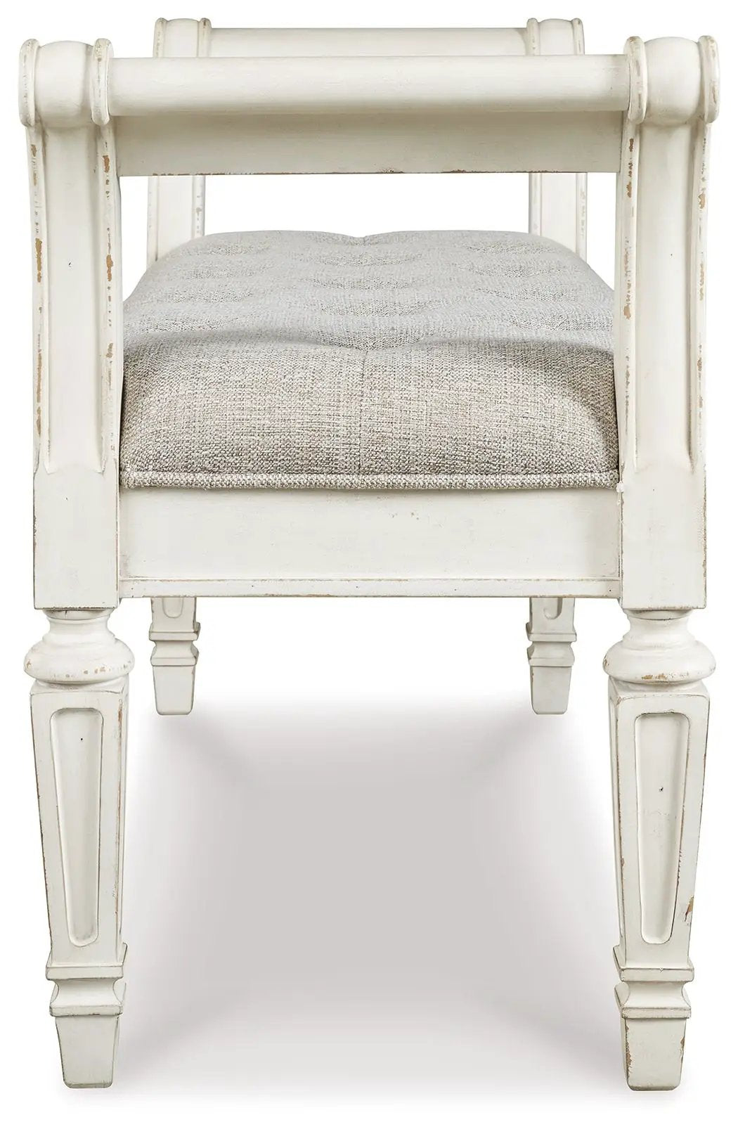 Realyn - Accent Bench - Antique White by Unique Piece Furniture