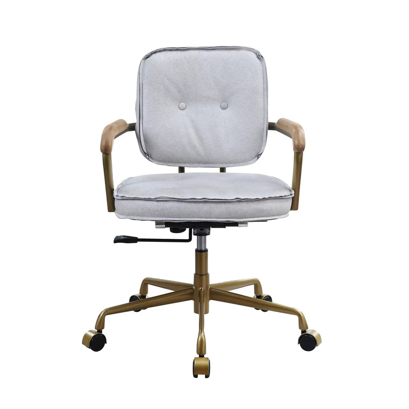 Siecross Top Grain Leather Office Chair by HouseOfZazla