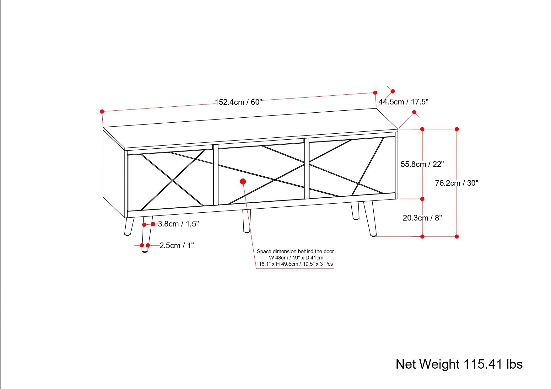 Jager - Sideboard Buffet - Natural by HouseOfZazla