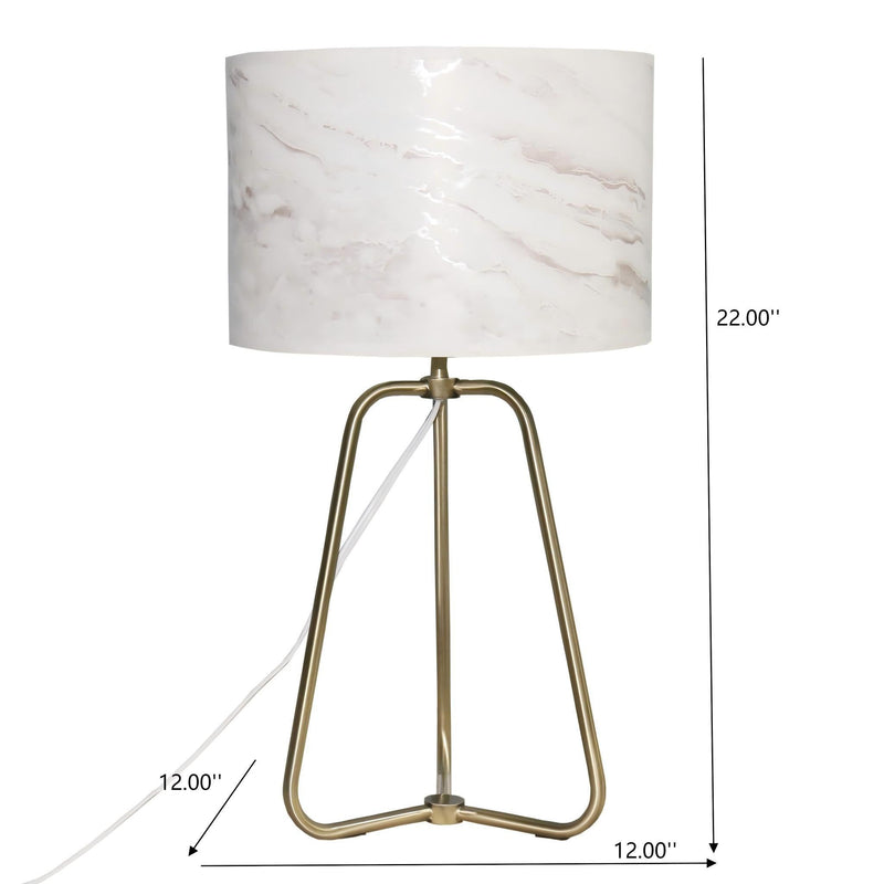 Optima - Desk Lamp - White by HouseOfZazla
