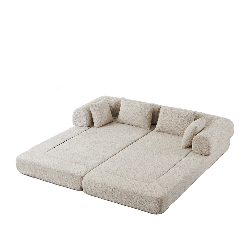 78.9-Inch Convertible Sleeper Sofa by HouseOfZazla