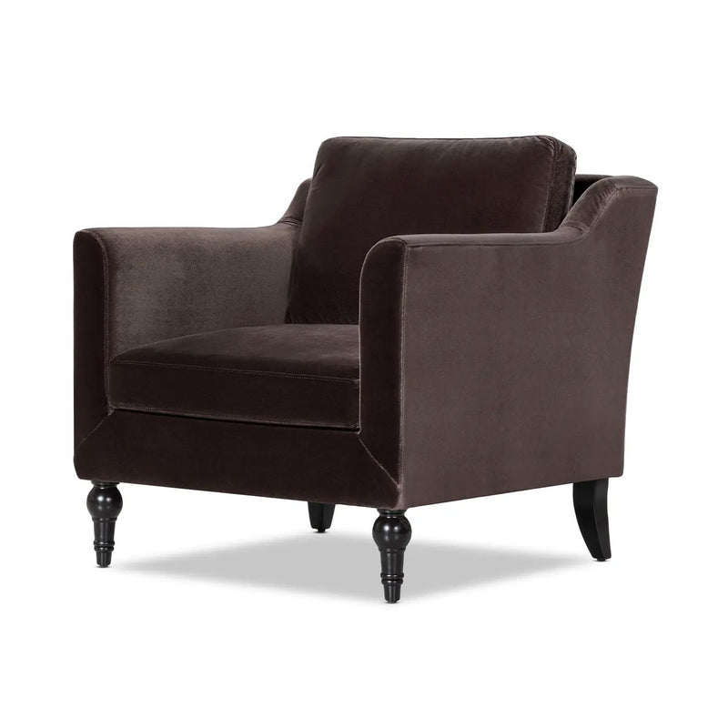 Josephine 33" Upholstered Accent Chair, Deep by HouseOfZazla