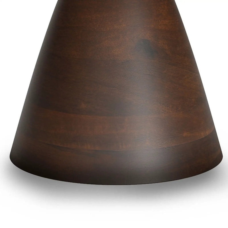 Winnie - Round Coffee Table - Walnut by HouseOfZazla
