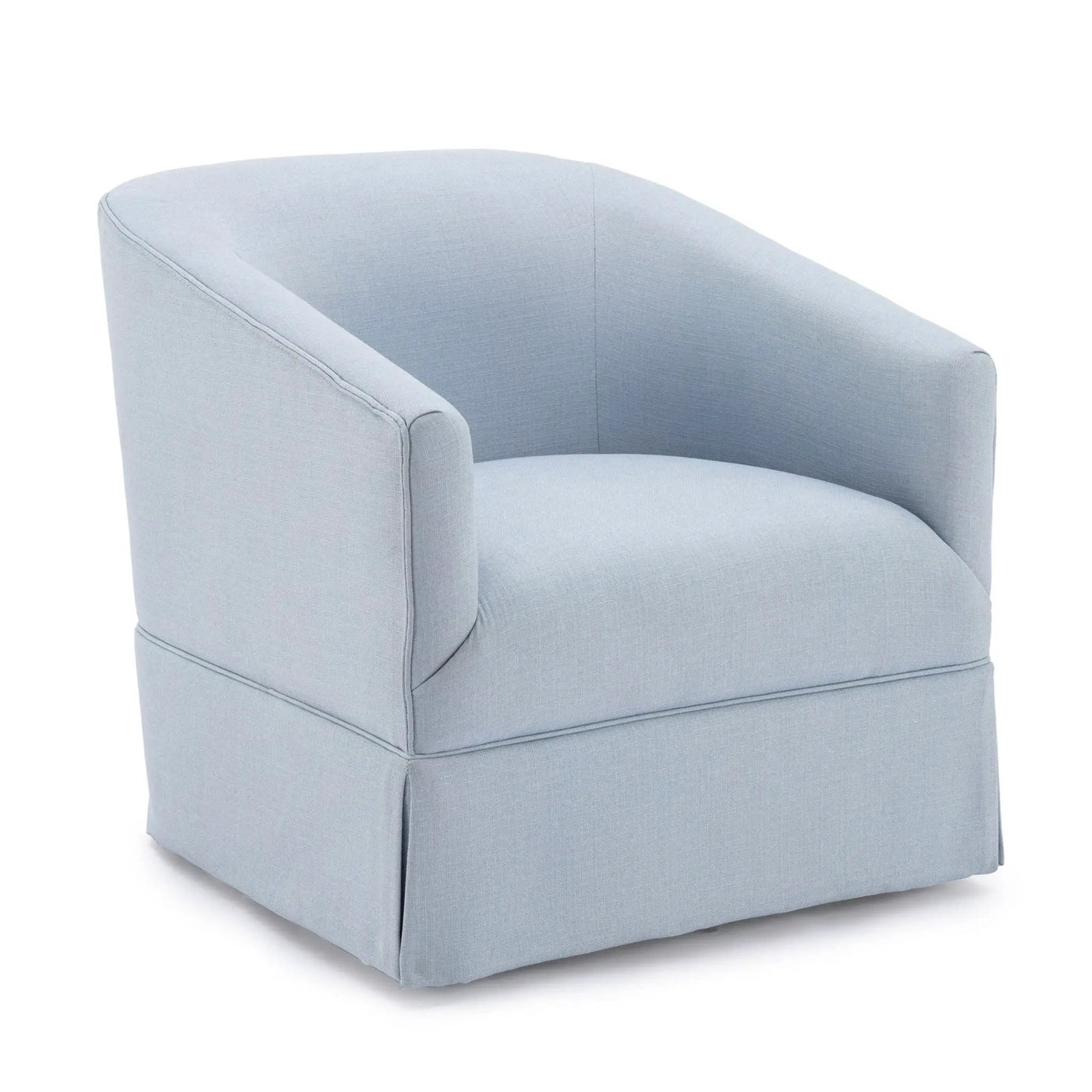Earl - Skirted Swivel Chair by HouseOfZazla