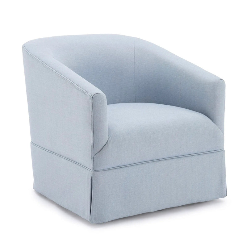 Earl - Skirted Swivel Chair by HouseOfZazla