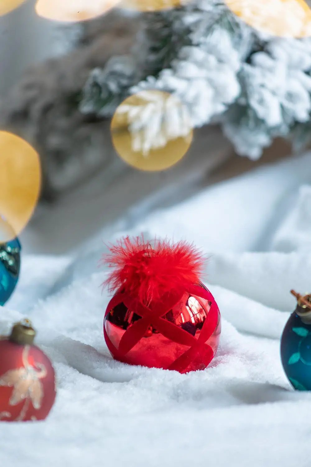 Christmas Ball Ornaments, Decorative Hanging Ball Tree Ornaments For Holiday Party Decorations by Unique Piece Furniture
