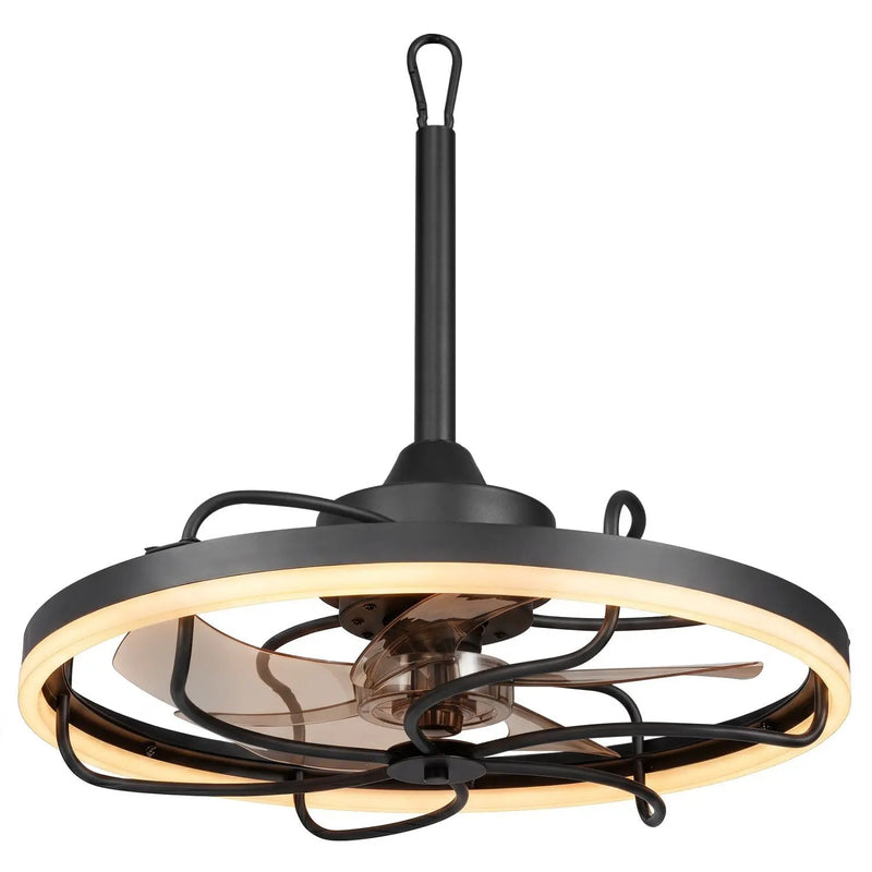 20" Ceiling Fan with Dimmable LED Light and Remote Control by DirectDeals