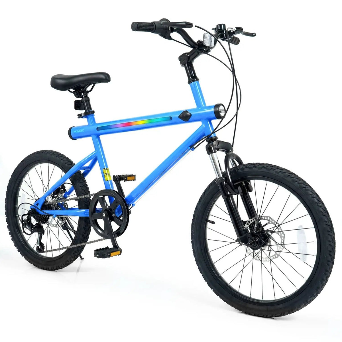 20 Inch Commuter Bicycle LED-lit with 6-Speed Shimano Twist Shifting and Stereo Speakers, photo 2 of 24