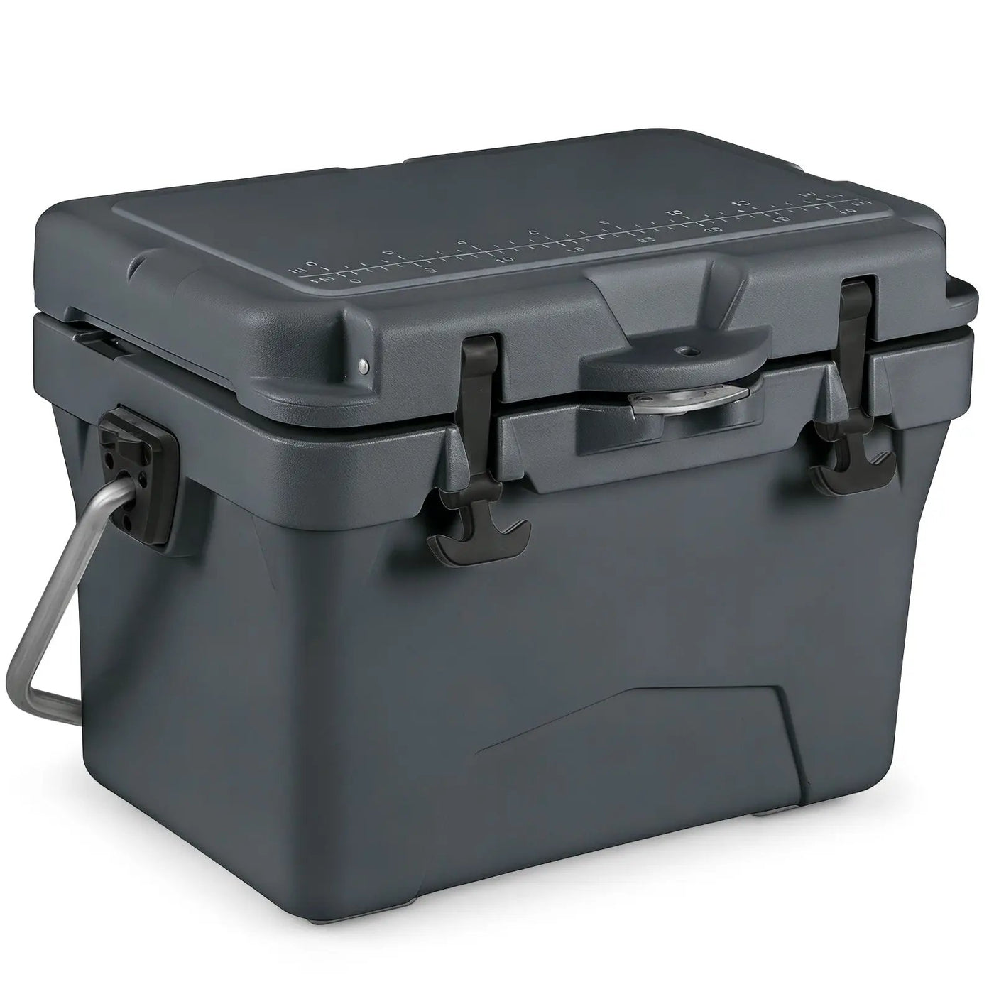 20 Quart Portable Hard Cooler with Built-in Ruler and Bottle by DirectDeals