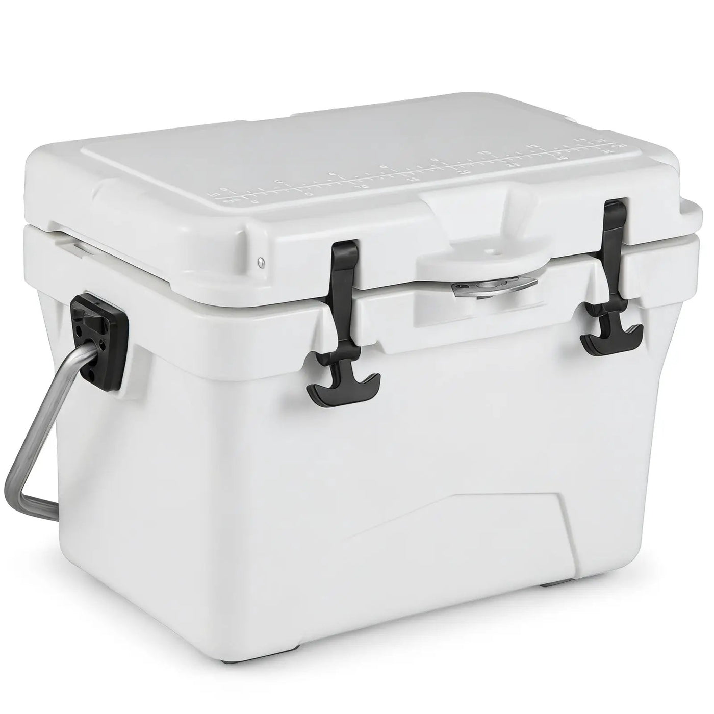 20 Quart Portable Hard Cooler with Built-in Ruler and Bottle by DirectDeals
