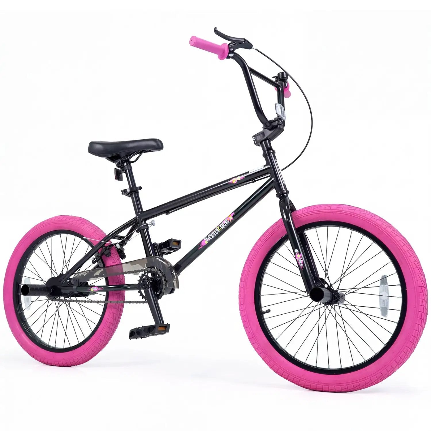 20" Trick Bicycle with 360 Degree Steering and Adjustable Seat for Kids and Teens by DirectDeals