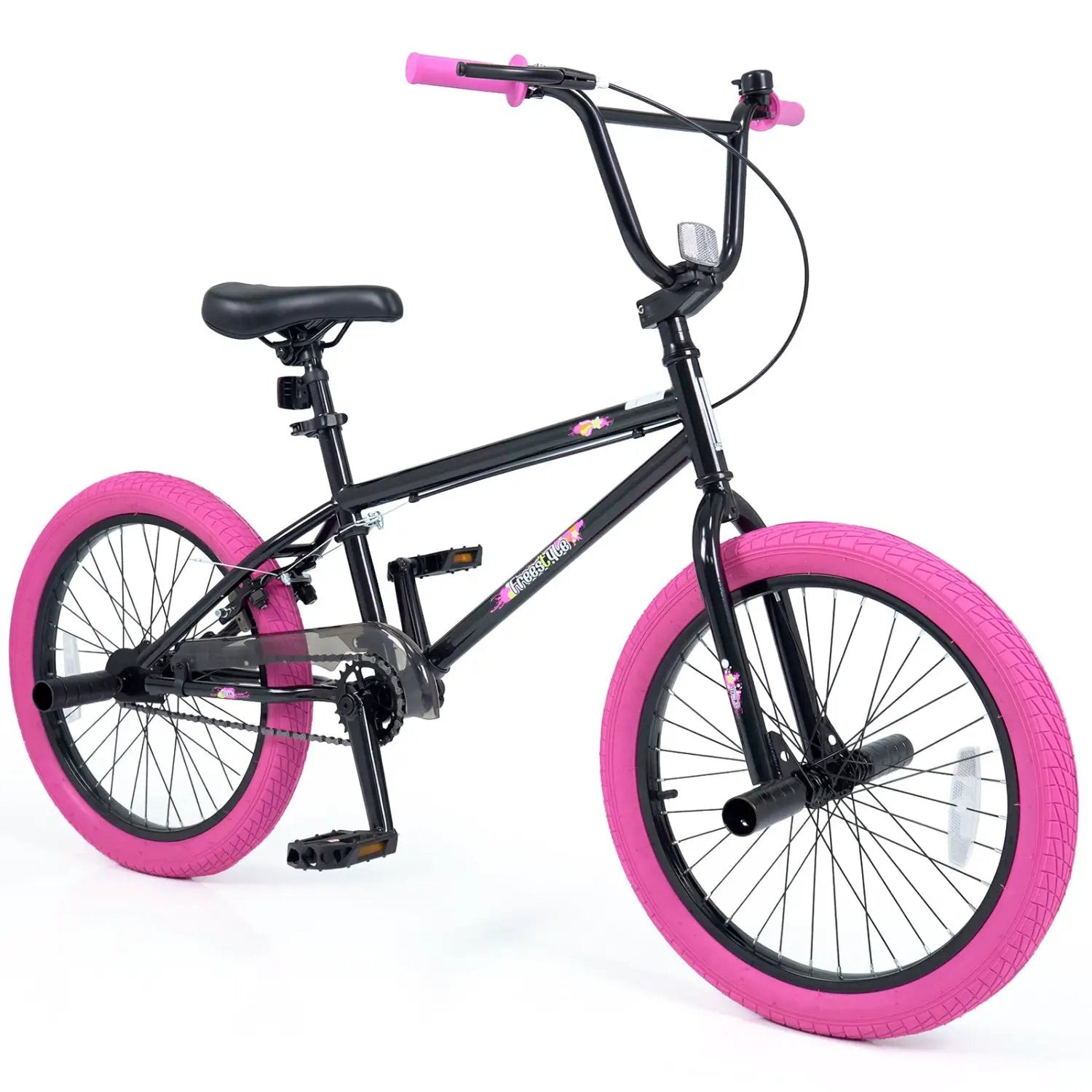 20" Trick Bicycle with 360 Degree Steering and Adjustable Seat for Kids and Teens by DirectDeals