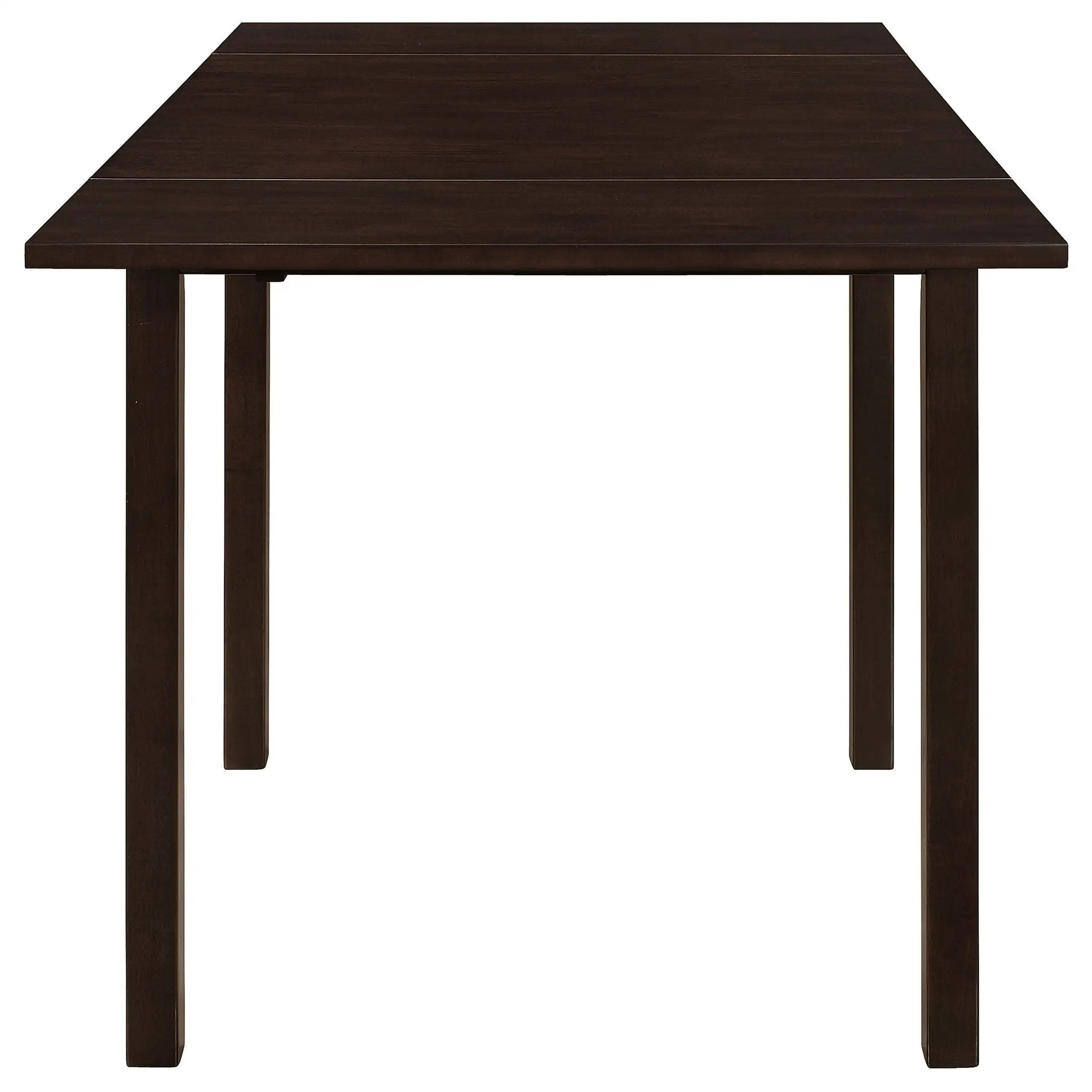 Vanetta - 3 Piece Dining Set With Drop Leaf Table And Chairs - Cappuccino by HouseOfZazla