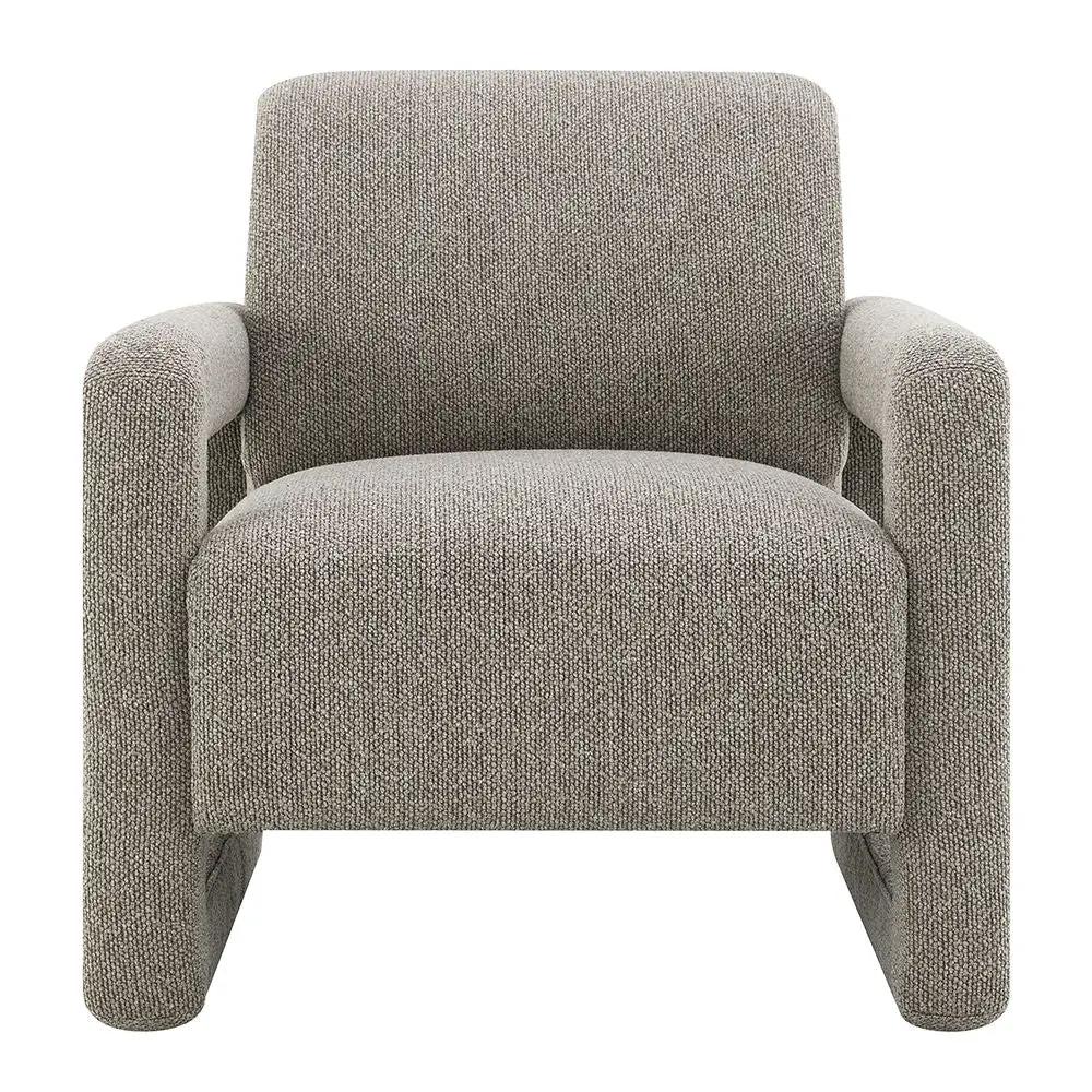 Glenda - Accent Chair - Gray Chenille by Unique Piece Furniture