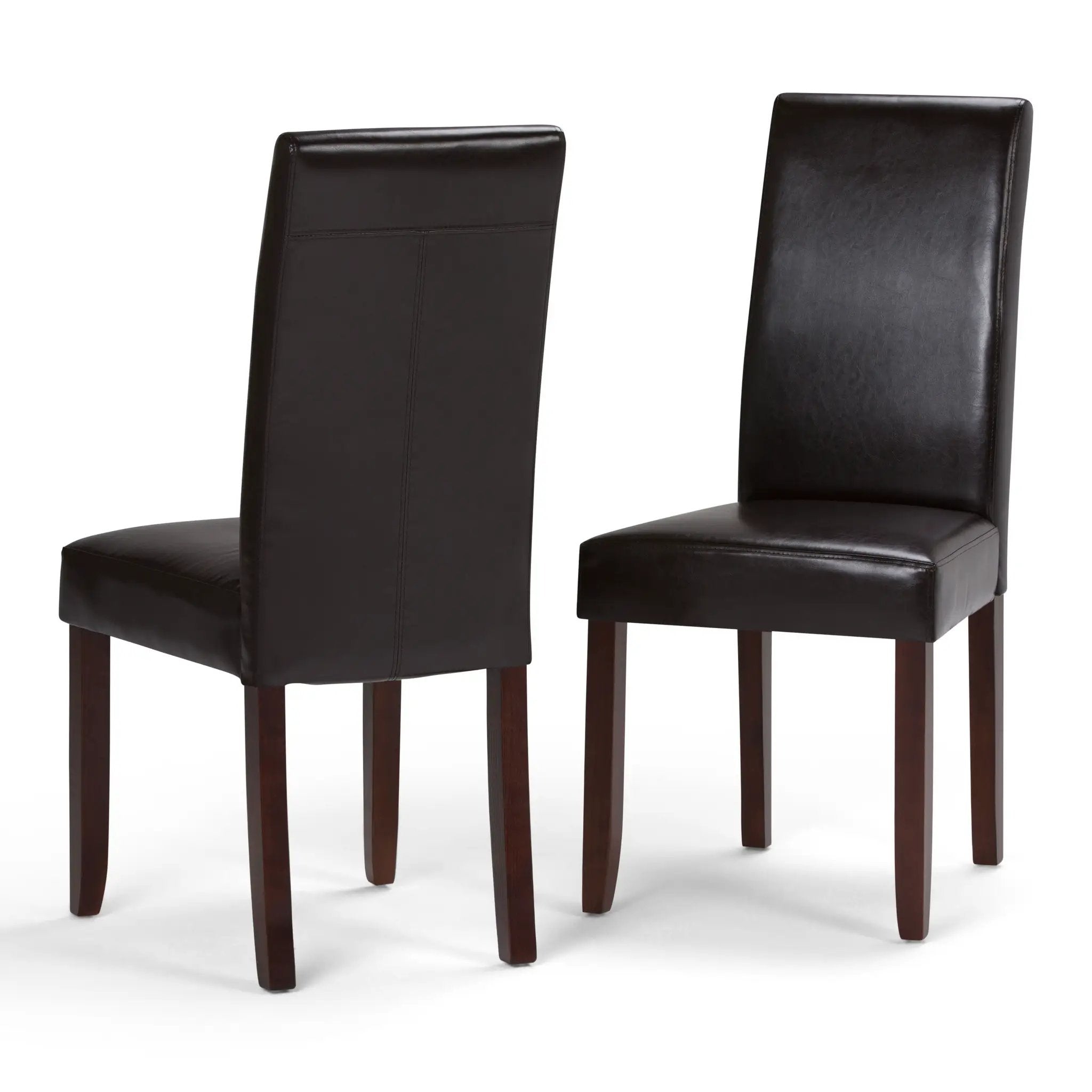 Acadian - Parson Dining Chair (Set of 2) - Tanners Brown by Unique Piece Furniture