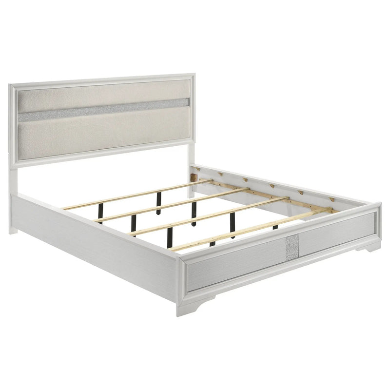 Miranda 5-piece California King Bedroom Set White by Unique Piece Furniture