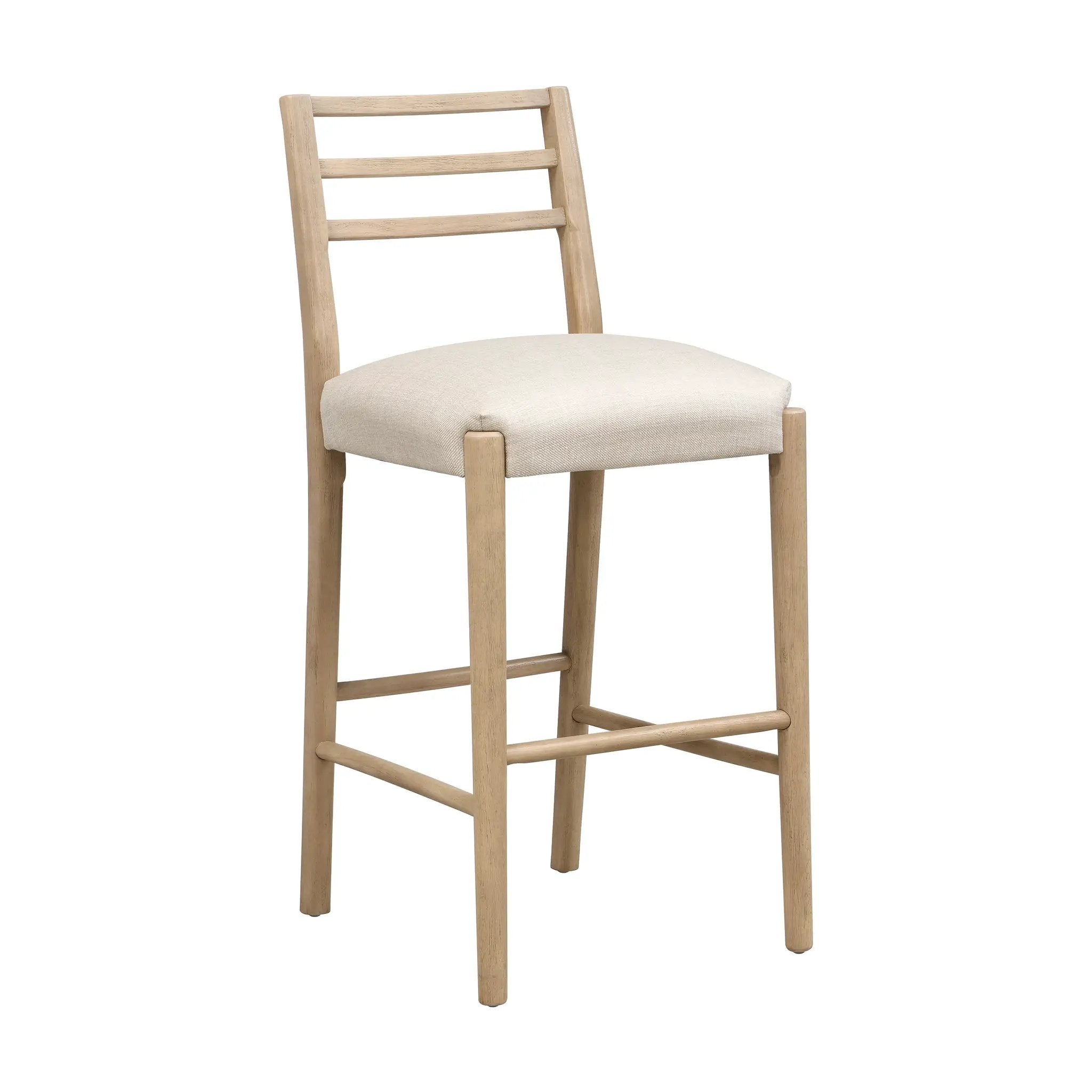 Bar Stool With Ladder Back (Set of 2) by HouseOfZazla