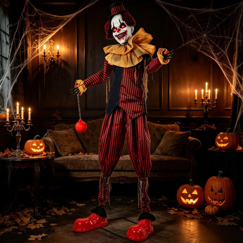 Creepy Circus Clown Decoration by HouseOfZazla