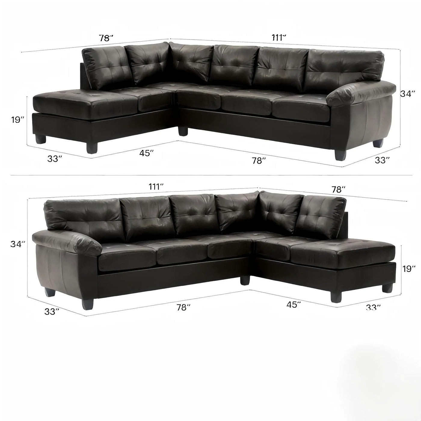 Gallant - Sectional by Unique Piece Furniture