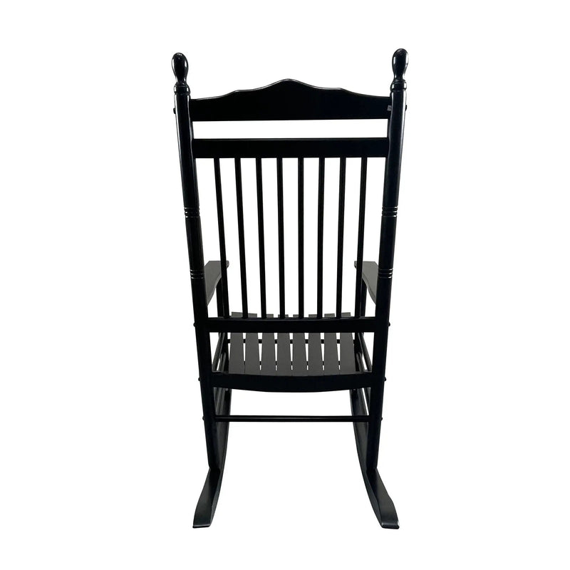 Balcony Porch Adult Rocking Chair - Wood by HouseOfZazla