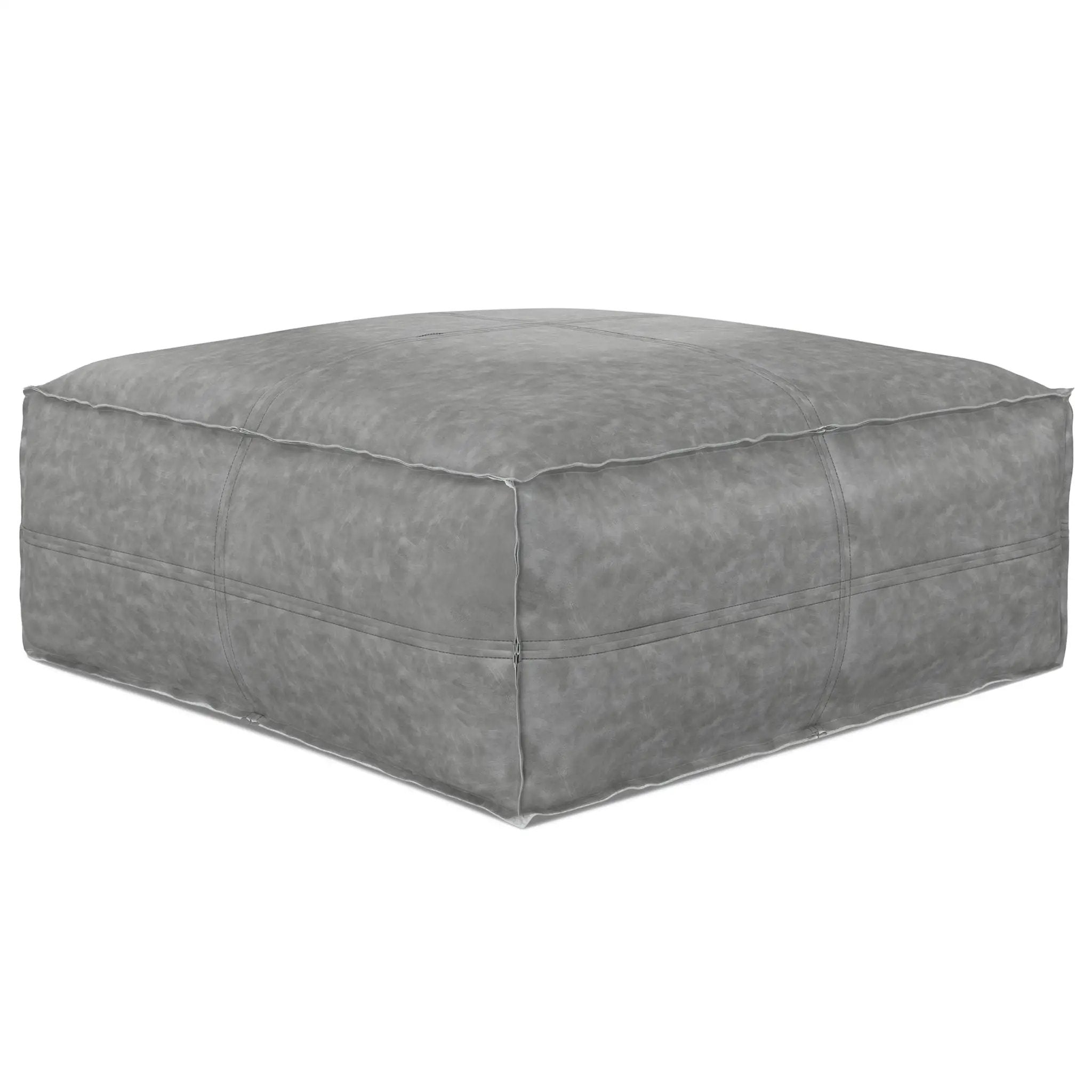 Brody - Large Square, Coffee Table Pouf by HouseOfZazla