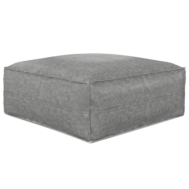 Brody - Large Square, Coffee Table Pouf by HouseOfZazla