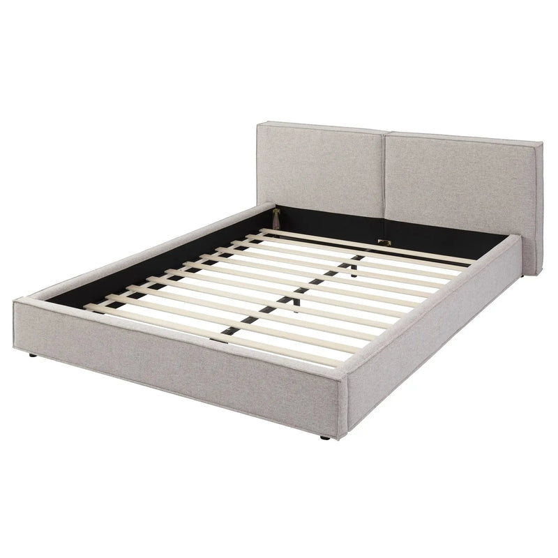 Modern Tufted Queen Size Upholstered Platform Bed Frame by HouseOfZazla
