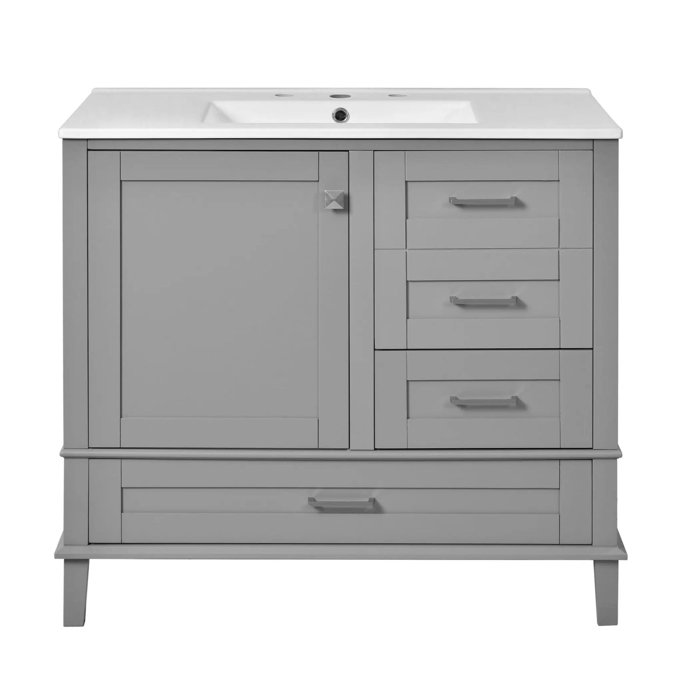 Traditional Bathroom Vanity Set With Soft Close Doors by Unique Piece Furniture