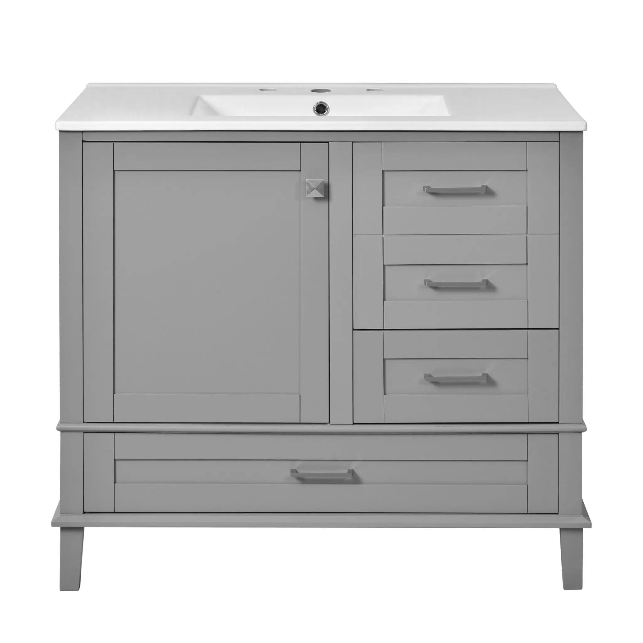 Traditional Bathroom Vanity Set With Soft Close Doors by Unique Piece Furniture