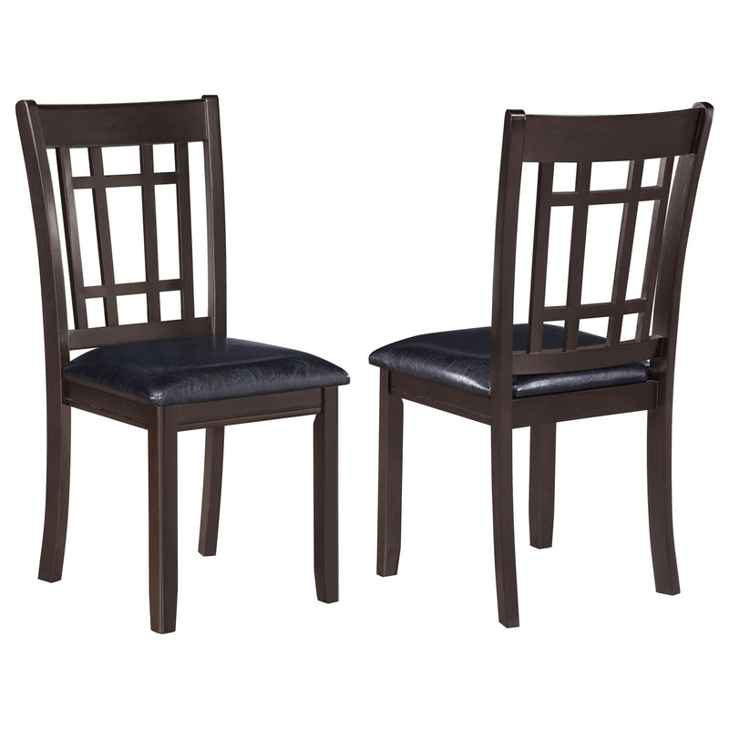 Lattice Back Side Chairs (Set of 2) by HouseOfZazla