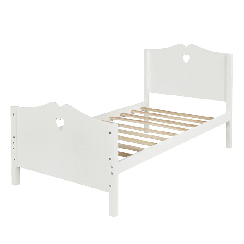 Platform Bed With Slat Support And Headboard And Footboard by Unique Piece Furniture